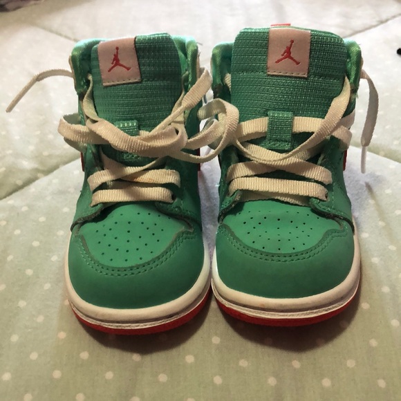 Jordan Shoes Teal And Orange Jordans Poshmark